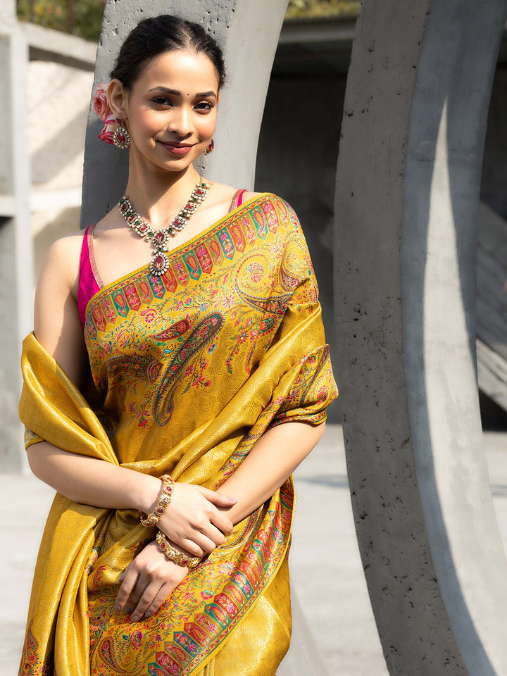 Woven Design Dola Silk Saree