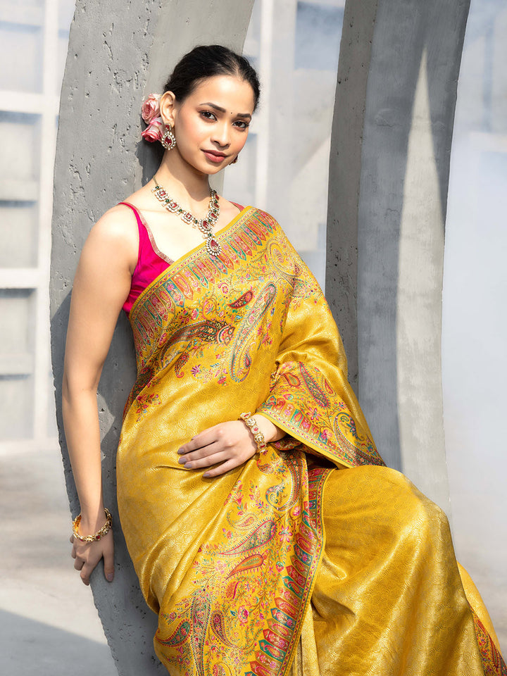 Woven Design Dola Silk Saree