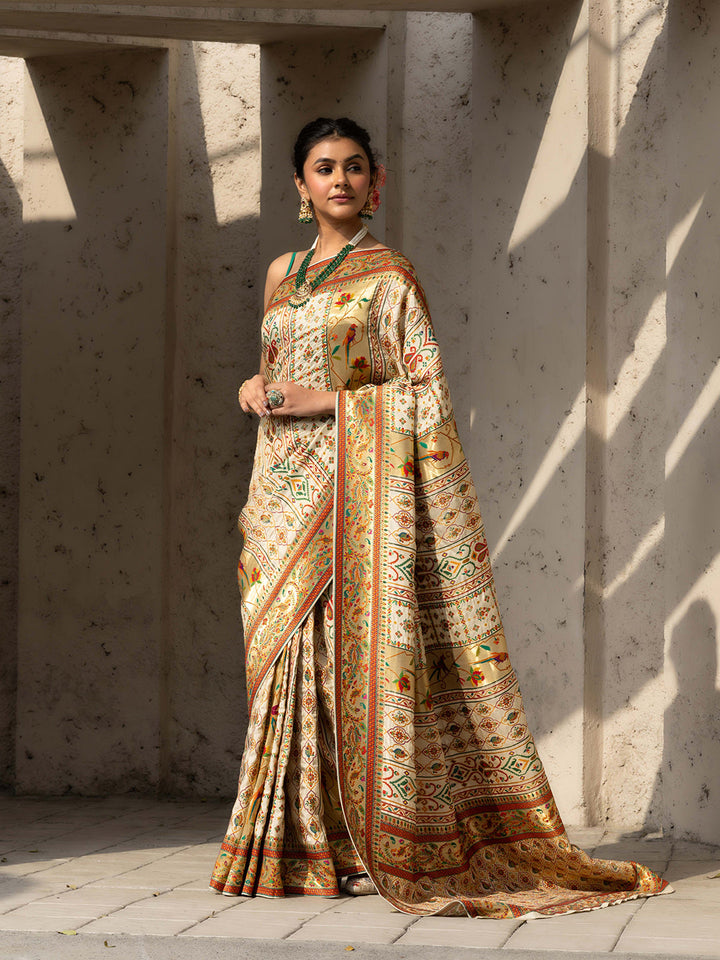 Woven Design Dola Silk Saree