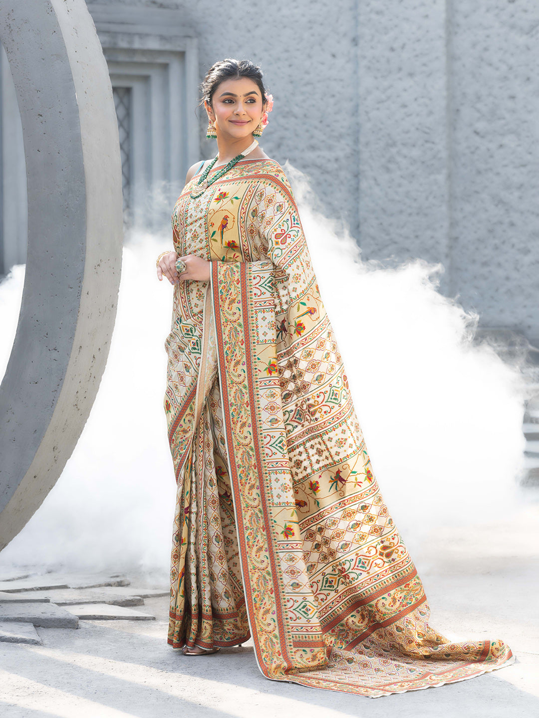 Woven Design Dola Silk Saree