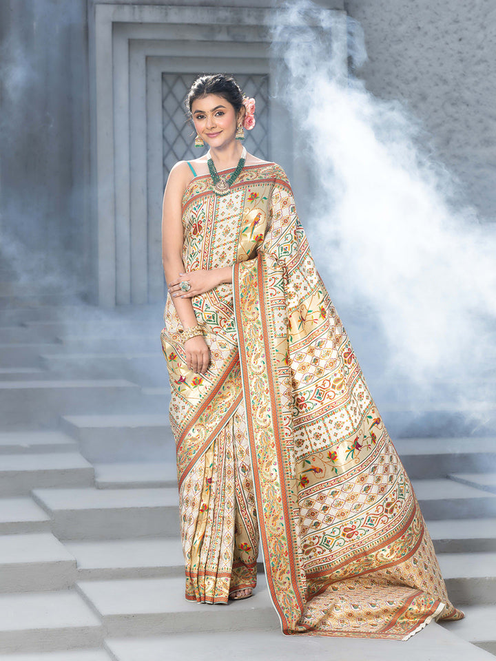 Woven Design Dola Silk Saree