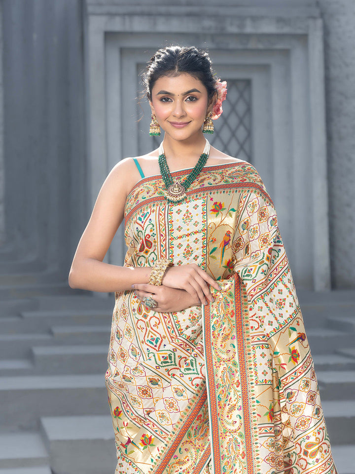 Woven Design Dola Silk Saree