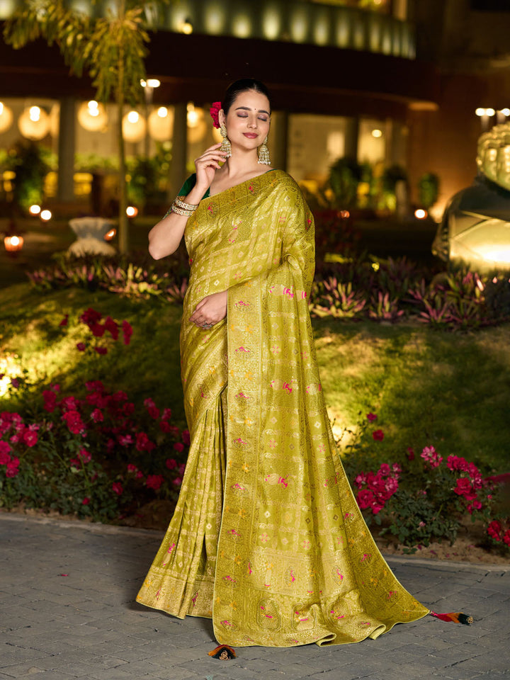 Woven Design Dola Silk Saree
