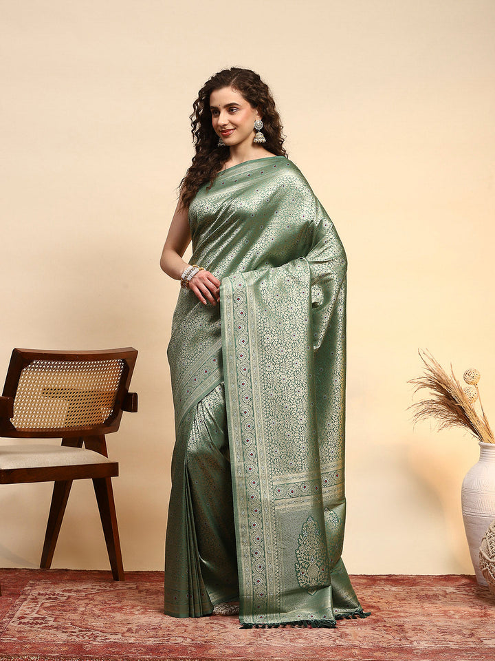 Woven Design Art Silk Saree