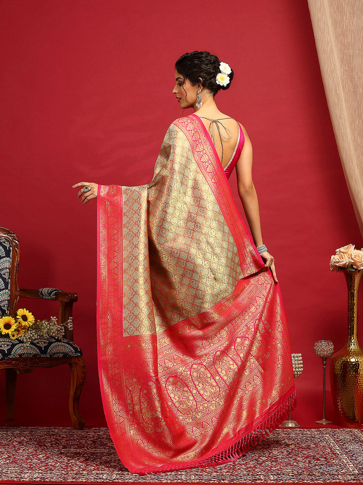 Woven Design Banarasi Saree