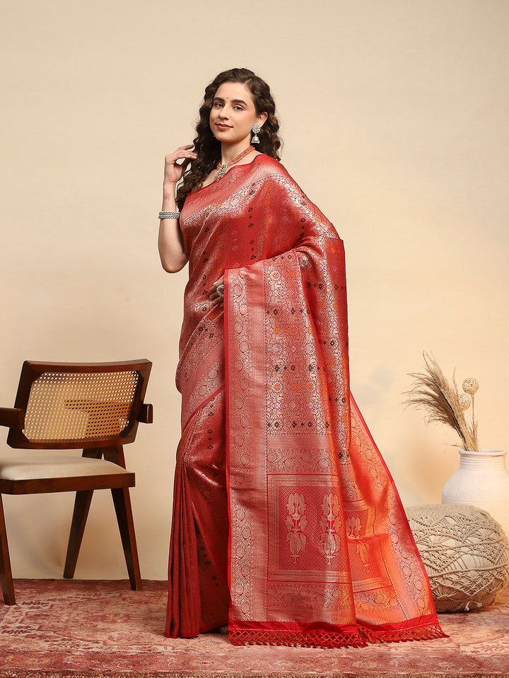 Woven Design Art Silk Saree