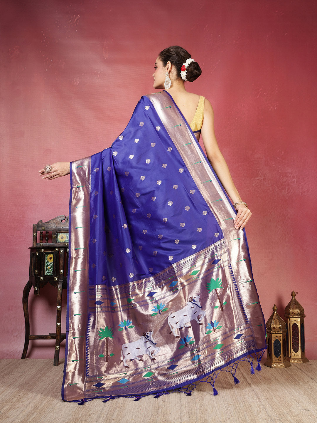 Woven Design Art Silk Saree