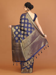 Zari Border Woven Art Silk Saree