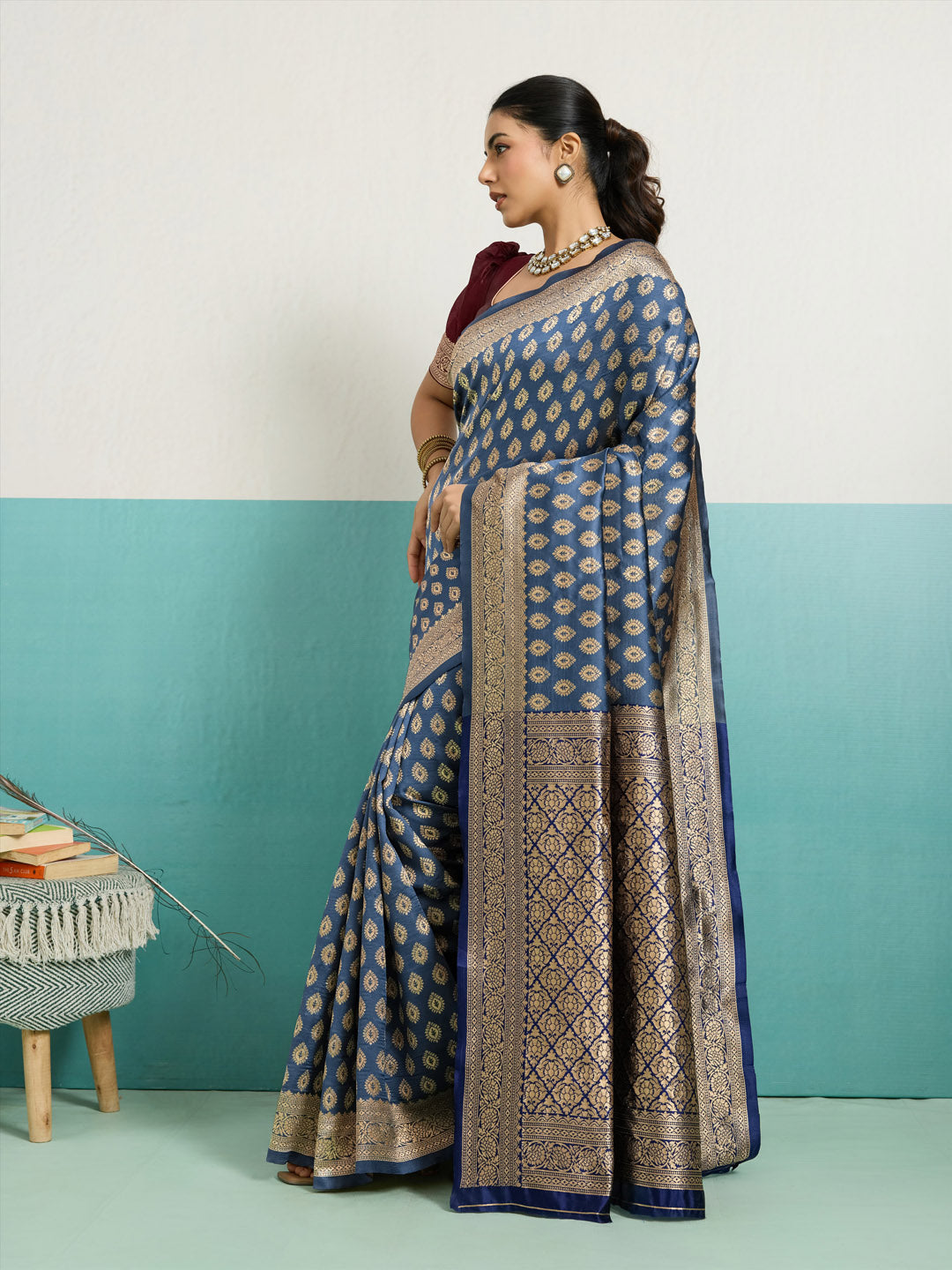 Woven Design Art Silk Saree