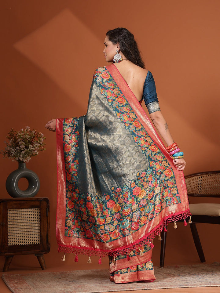 Woven Design Dola Silk Saree