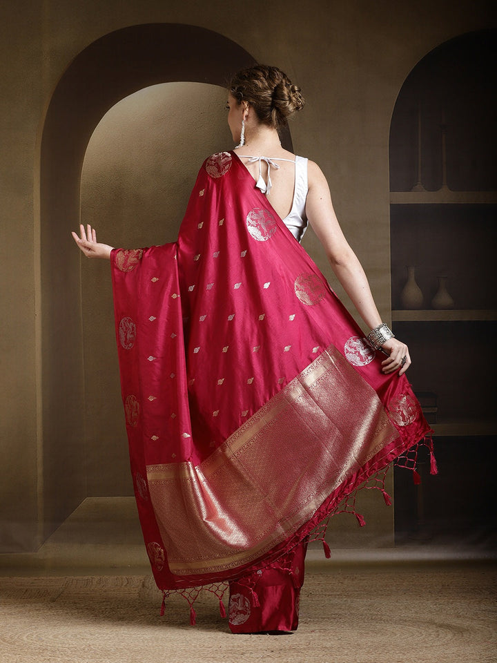 Woven Design Art Silk Saree