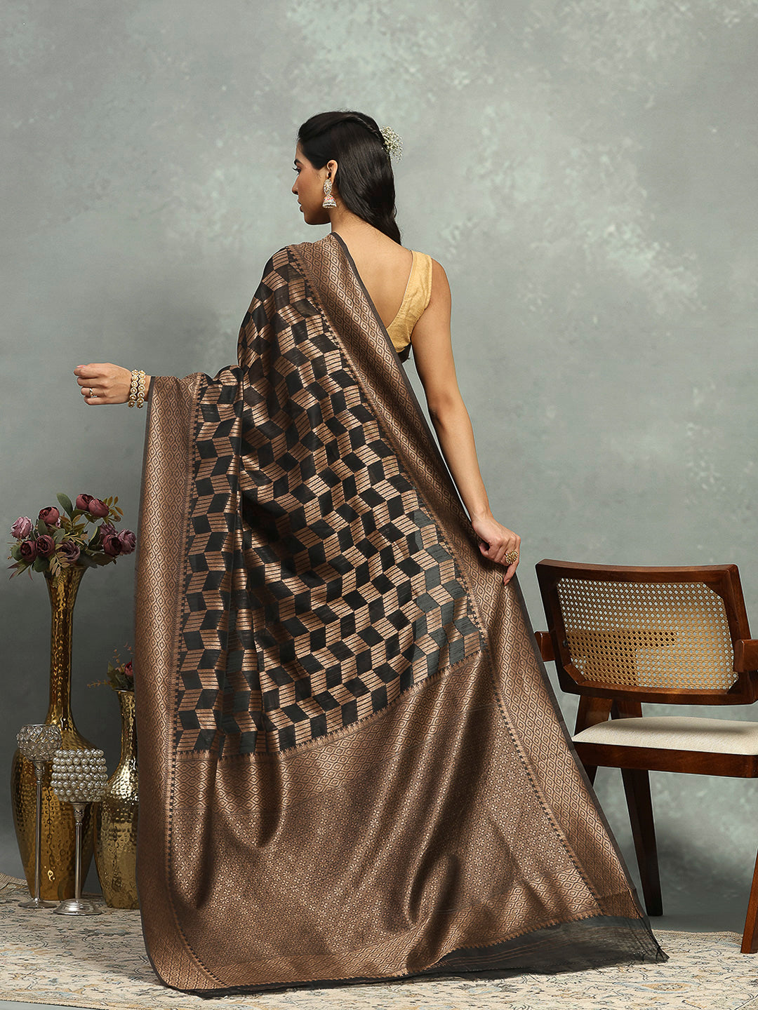 Woven Design Art Silk Saree