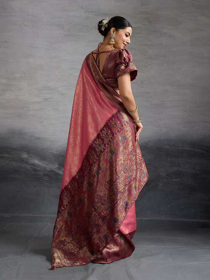 Woven Design Art Silk Saree