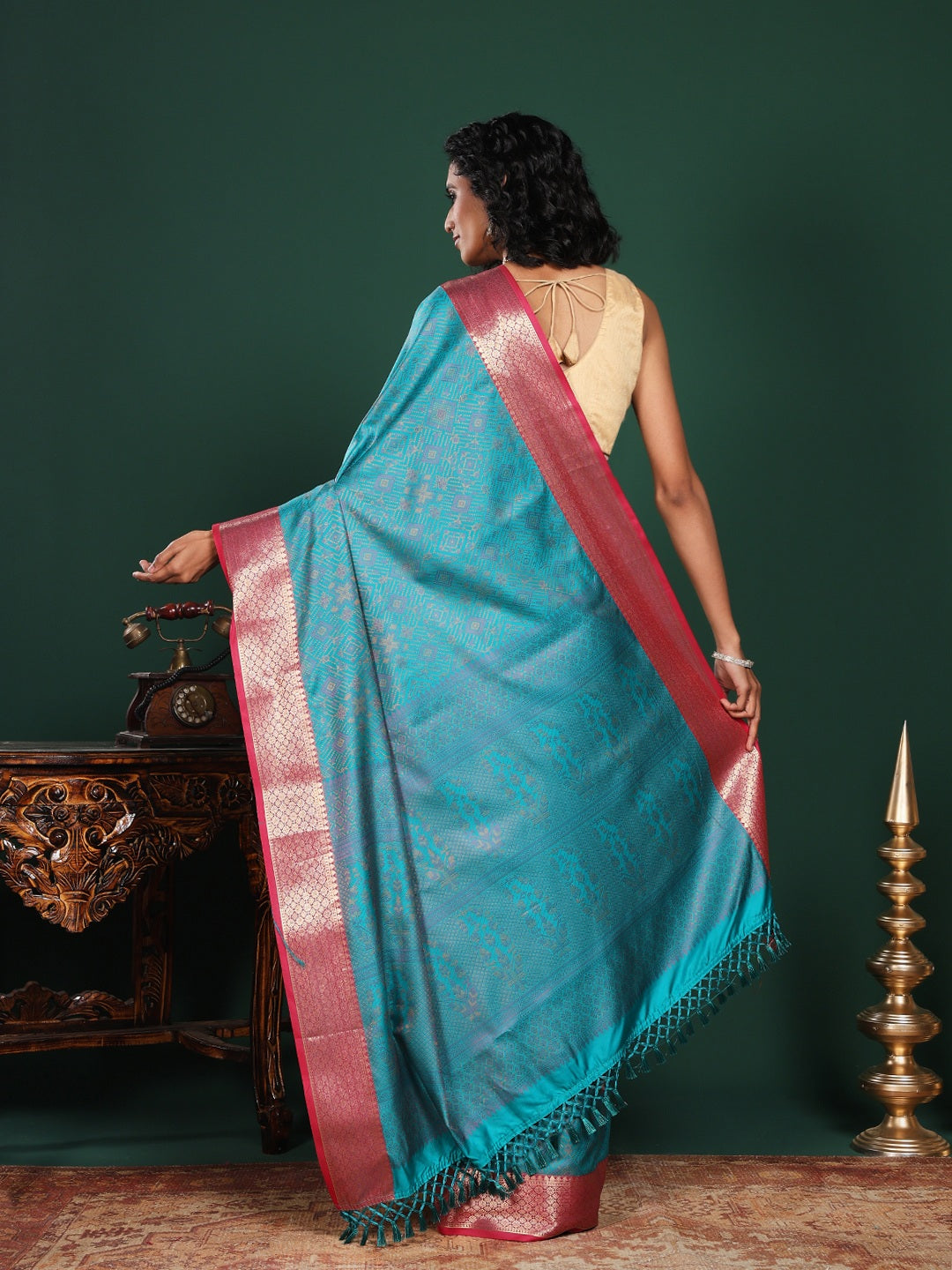 Woven Design Art Silk Saree