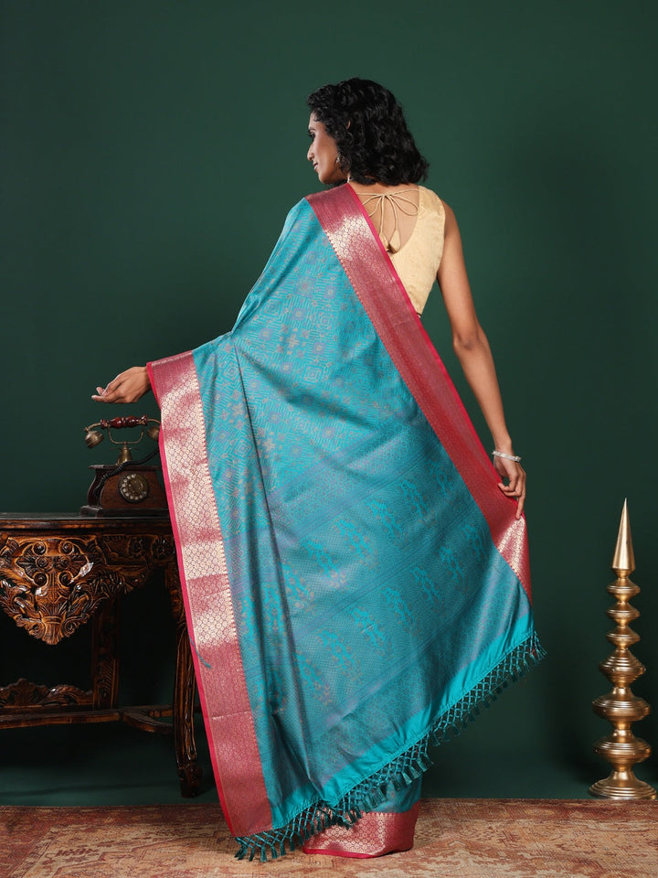 Woven Design Art Silk Saree