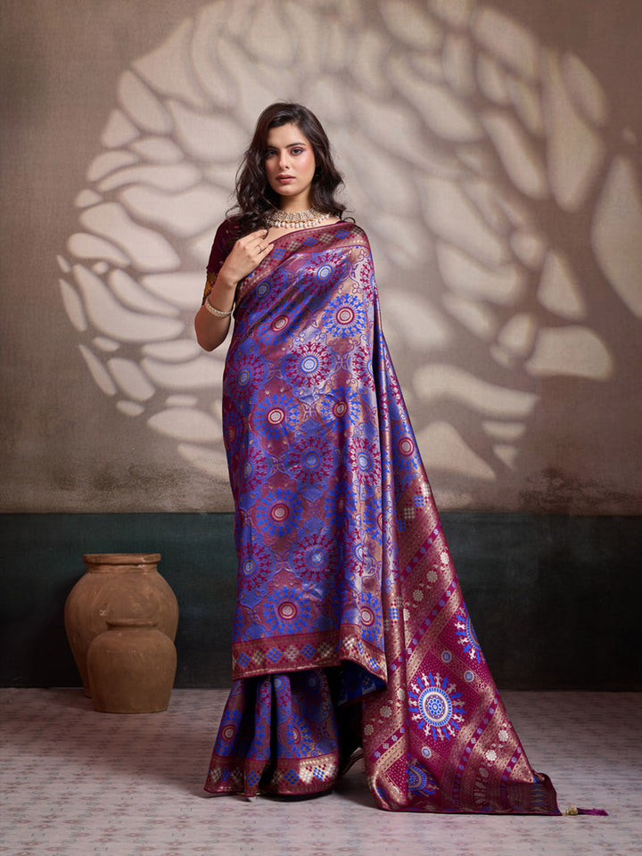 Woven Design Banarasi Silk Saree