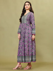 Floral Printed Cotton Kurta