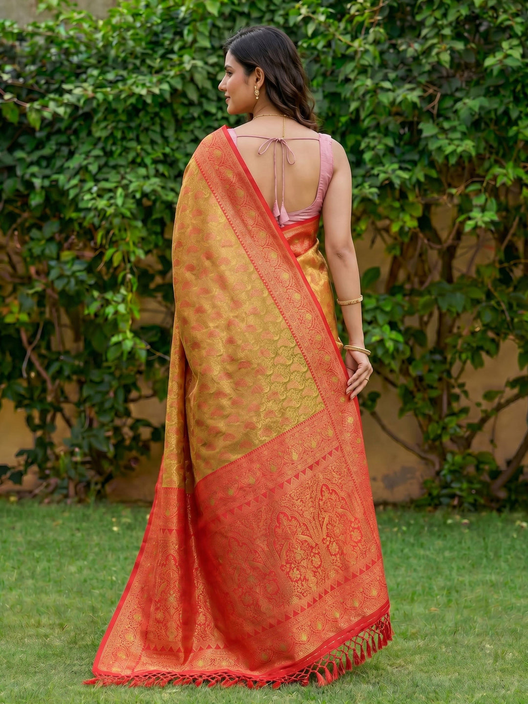 Woven Design Art Silk Saree