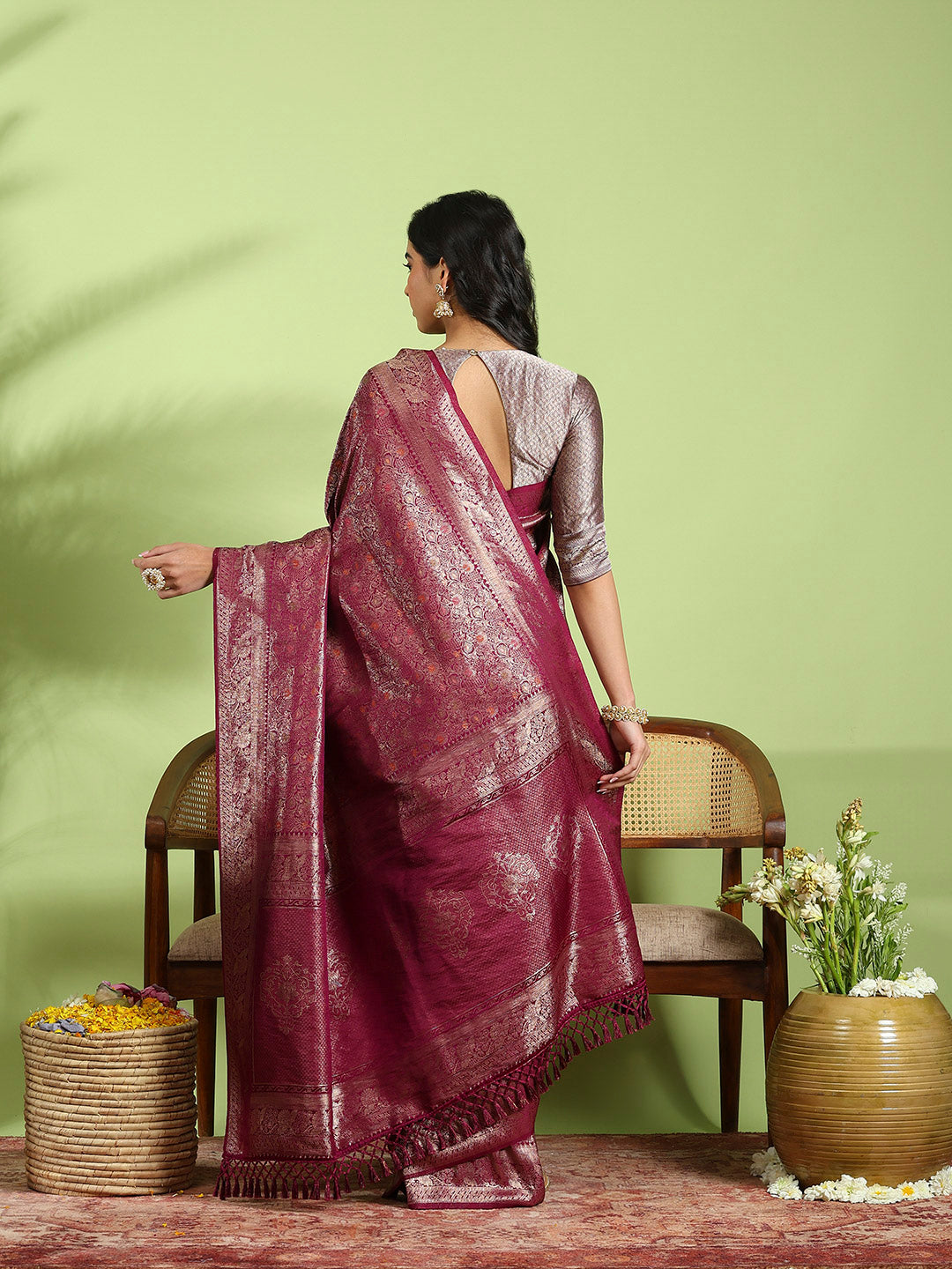 Woven Design Art Silk Saree