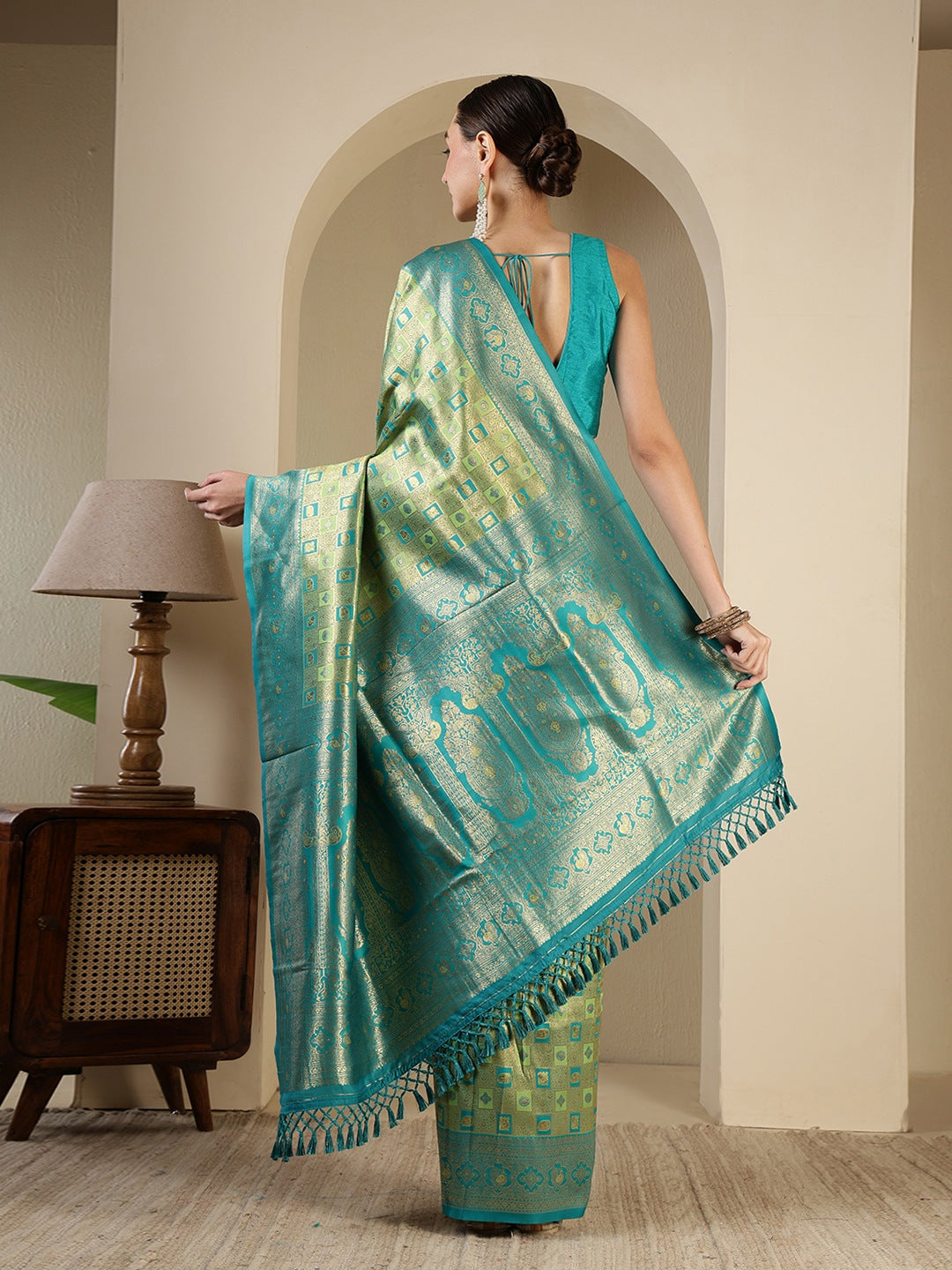 Woven Design Art Silk Saree