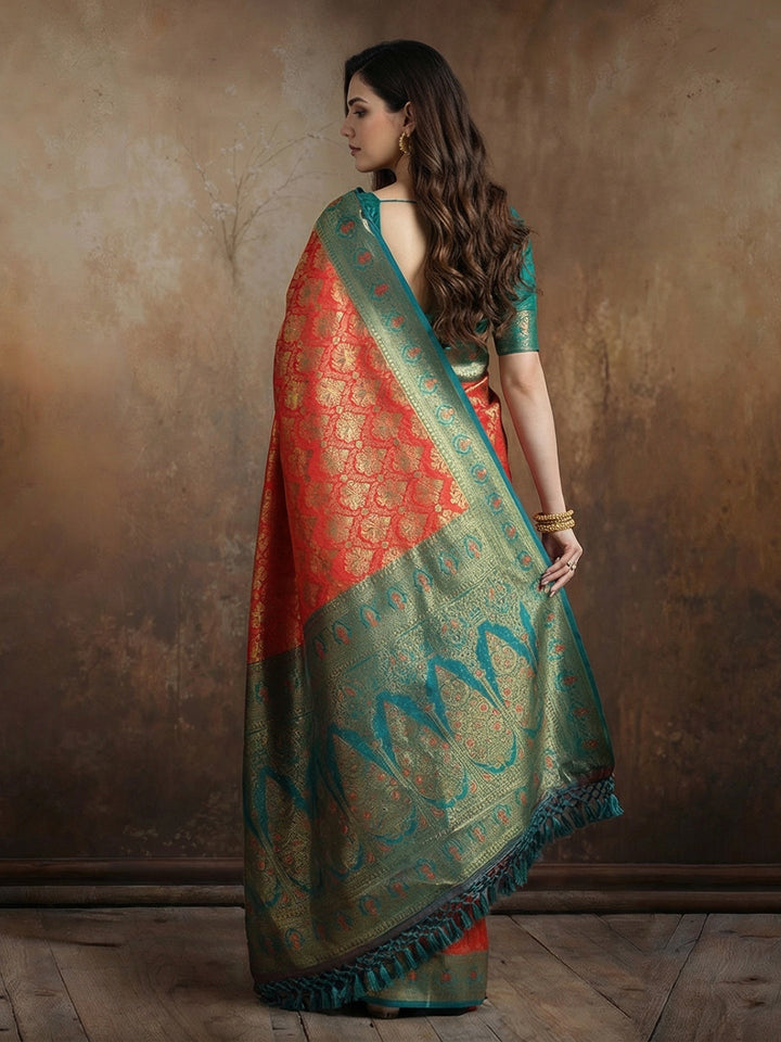 Woven Design Art Silk Saree