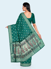 Zari Booti Art Silk Woven Saree