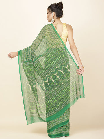 Digital Printed Georgette Woven Saree