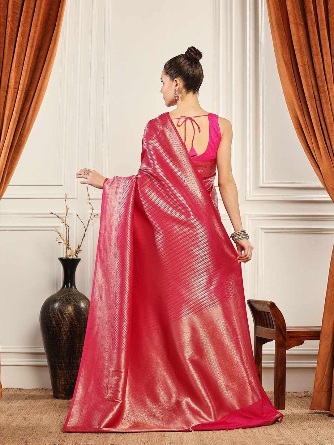 Woven Design Art Silk Saree