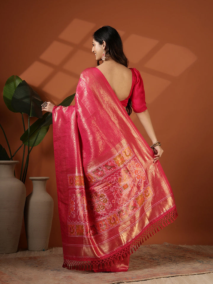 Woven Design Art Silk Saree