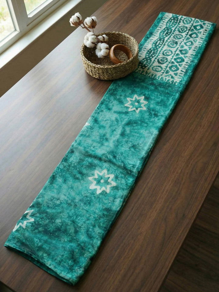 Embroidered Cotton Blend Unstitched Suit With Pant &amp; Dupatta