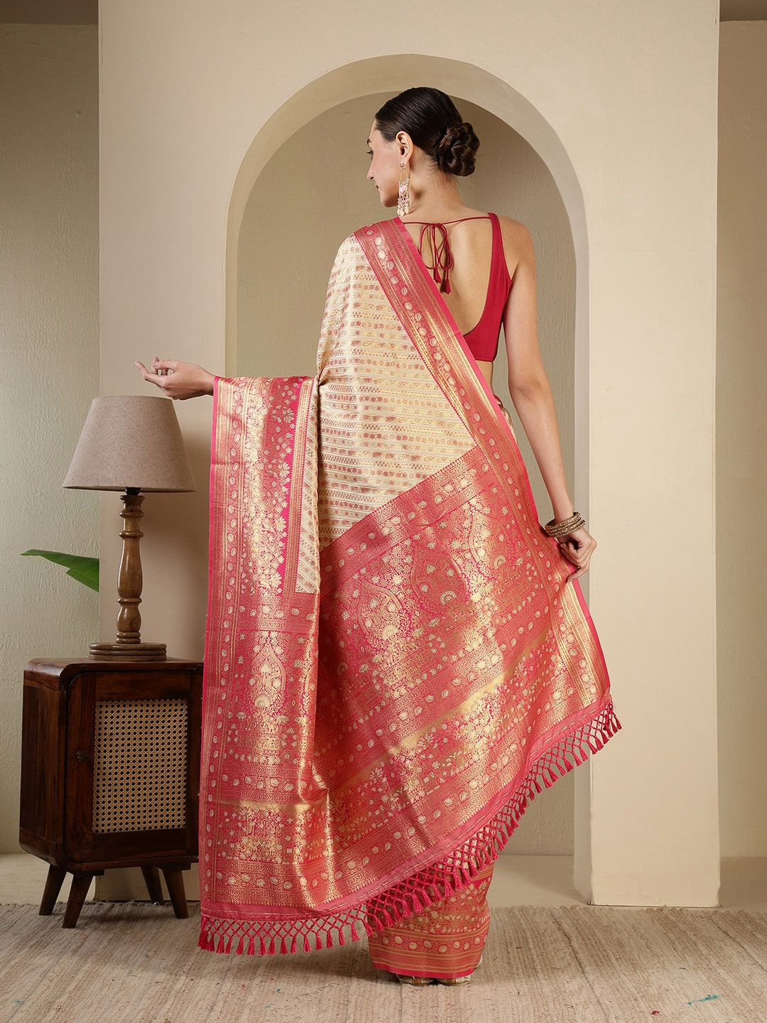 Woven Design Art Silk Saree