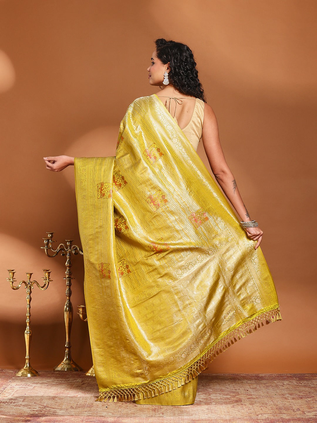 Woven Design Art Silk Saree