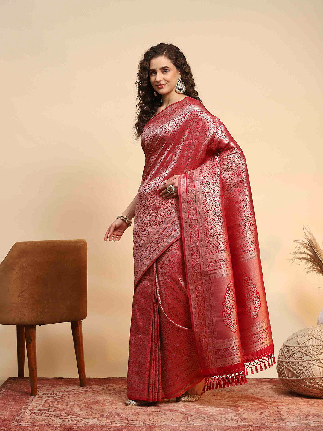 Woven Design Art Silk Saree