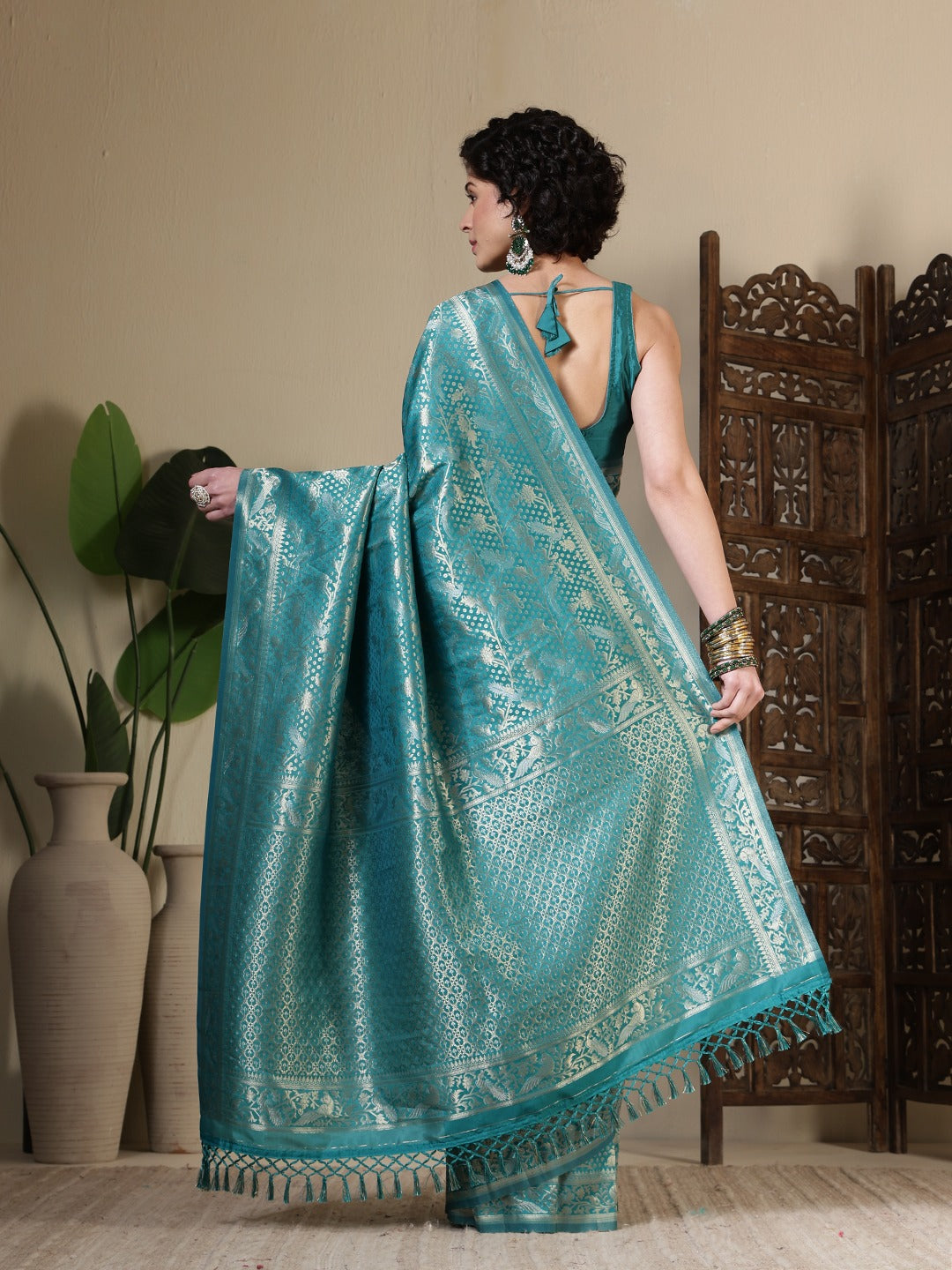 Woven Design Art Silk Saree