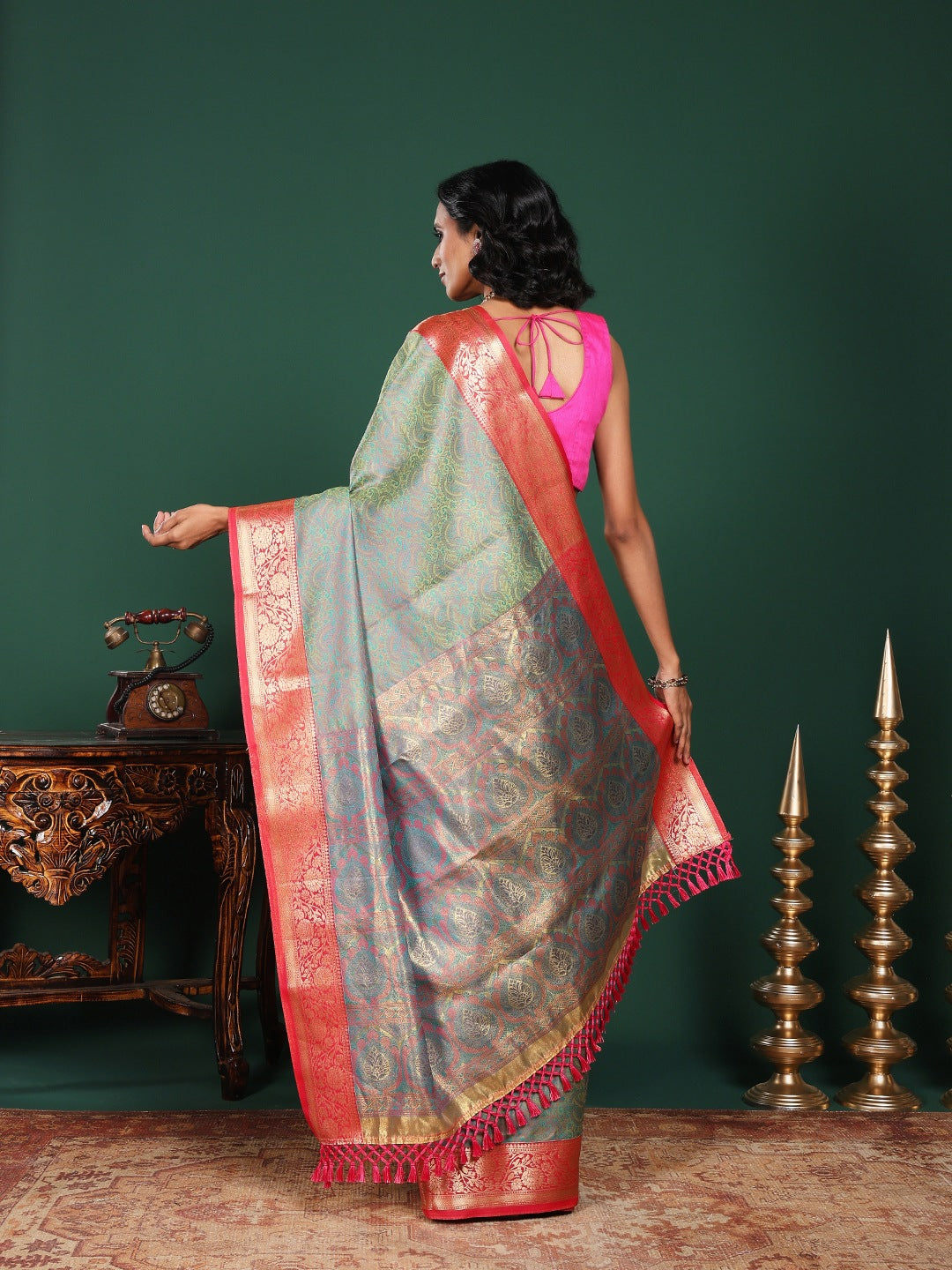 Woven Design Art Silk Saree