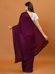 Stone Booti Chinon Woven Saree