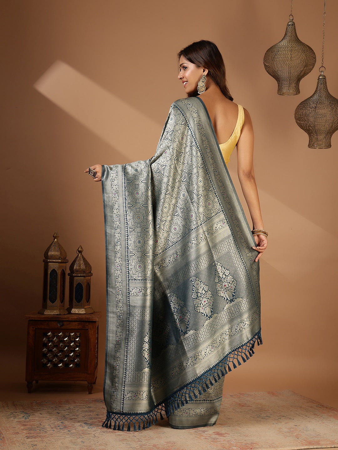 Woven Design Art Silk Saree