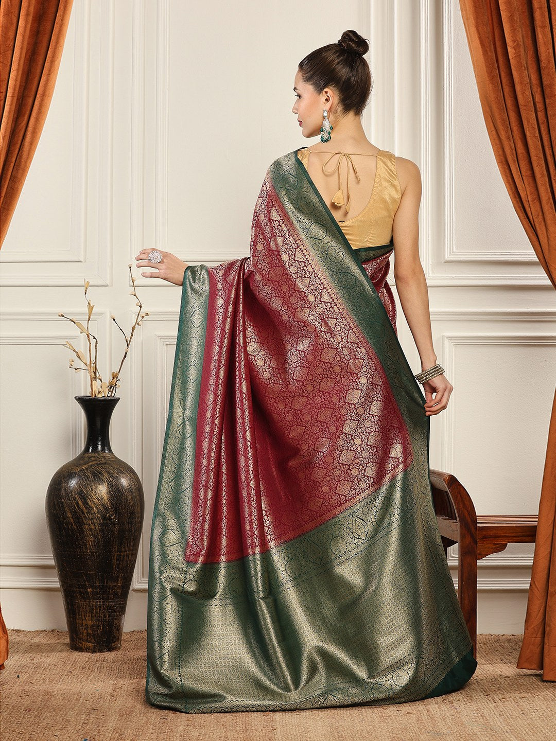 Woven Design Art Silk Saree
