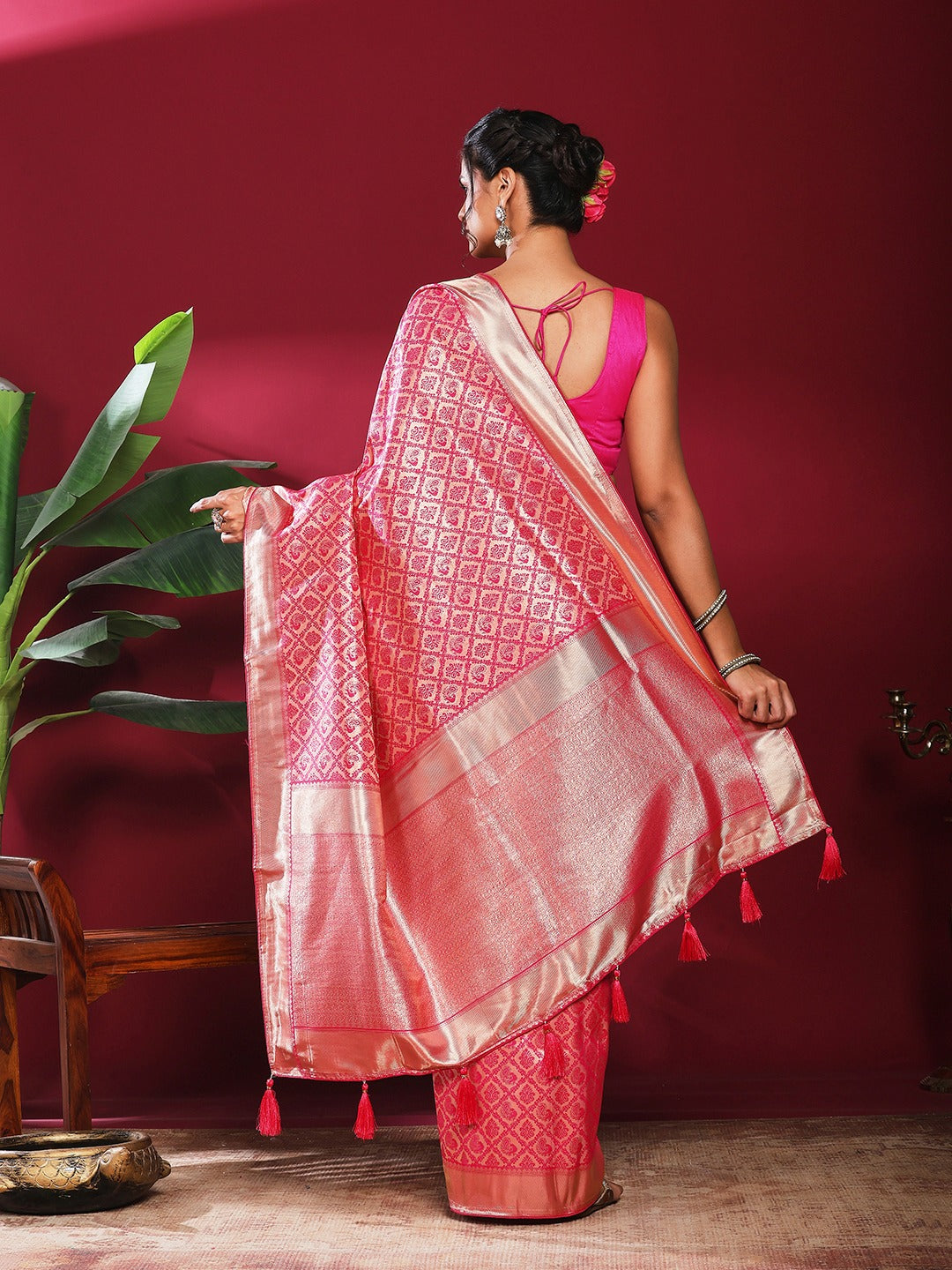 Woven Design Art Silk Saree