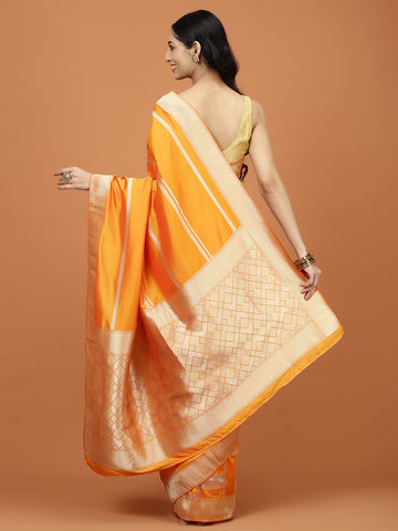 Stone Embroidery Banarasi Saree