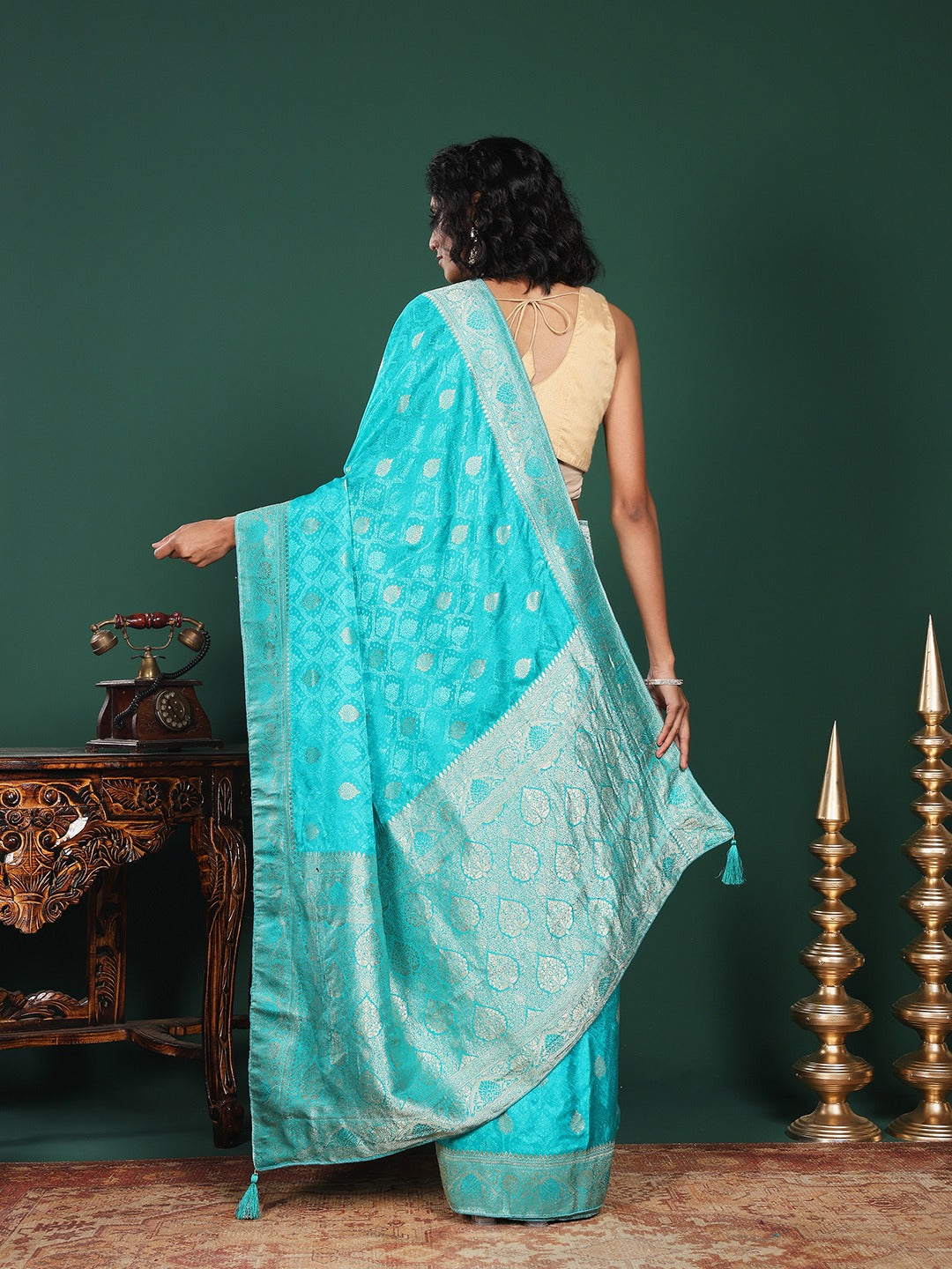 Woven Design Art Silk Saree