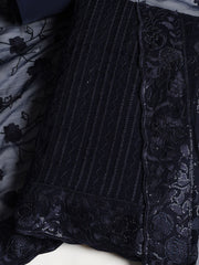 Resham Jaal Chiffon Unstitched Suit With Dupatta