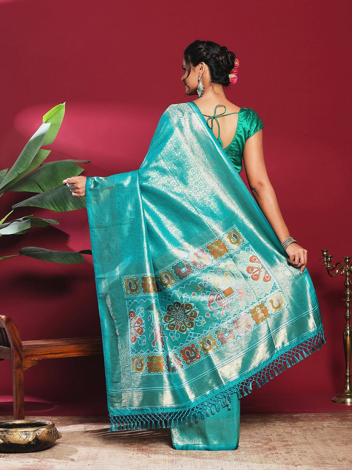 Woven Design Art Silk Saree