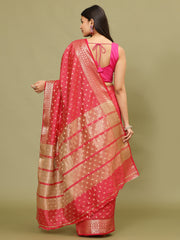 Zari Border Woven Handloom Saree