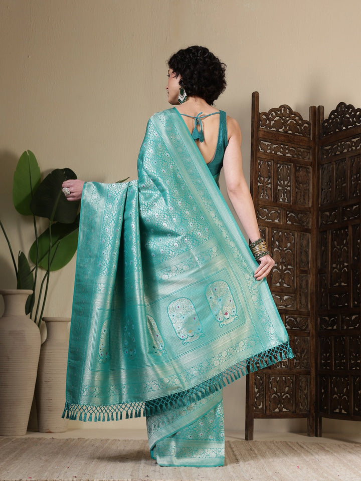 Woven Design Art Silk Saree