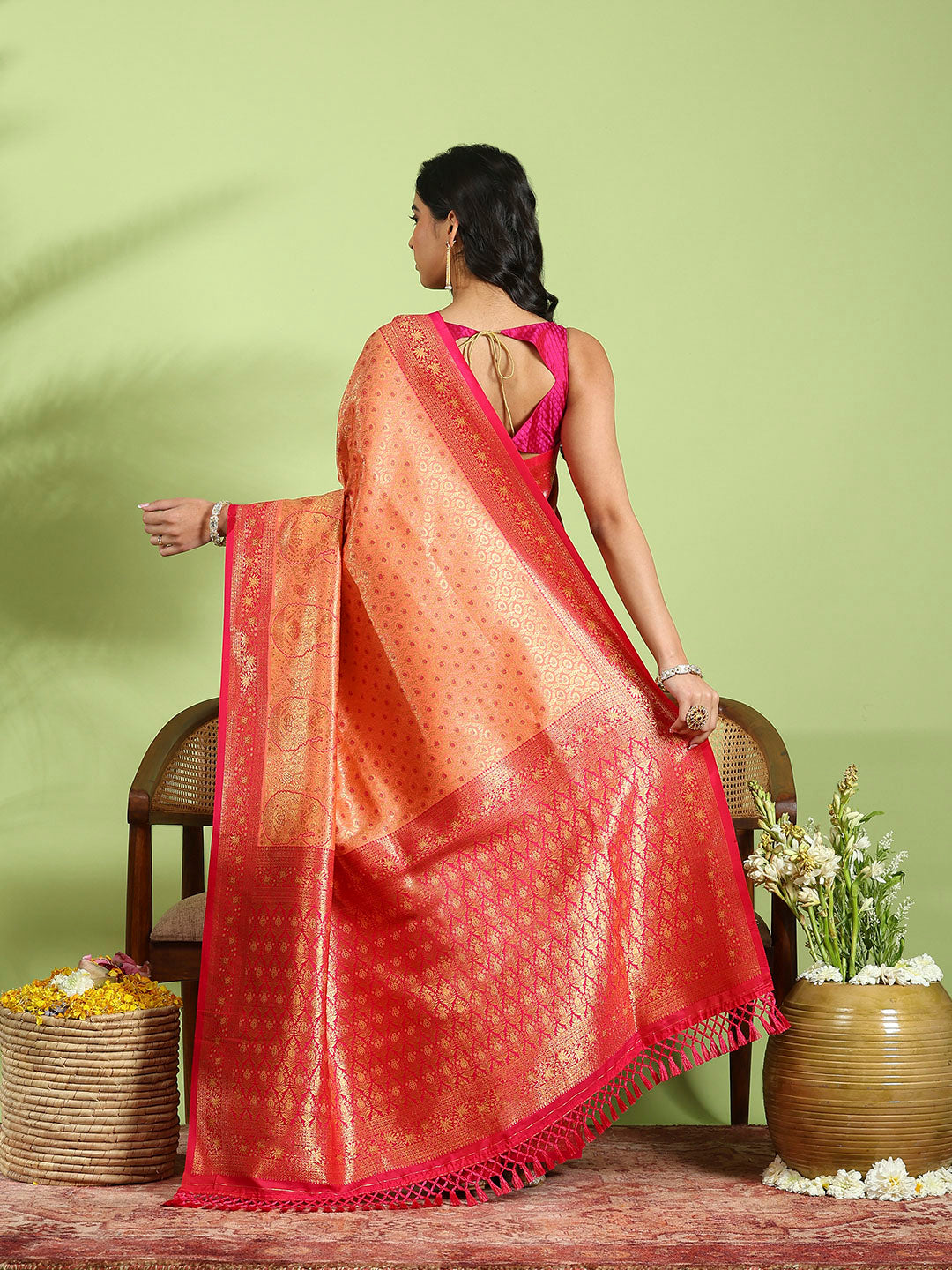 Woven Design Art Silk Saree