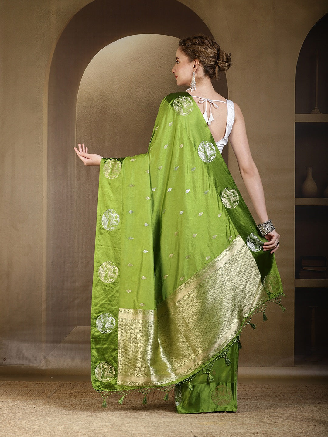 Woven Design Art Silk Saree