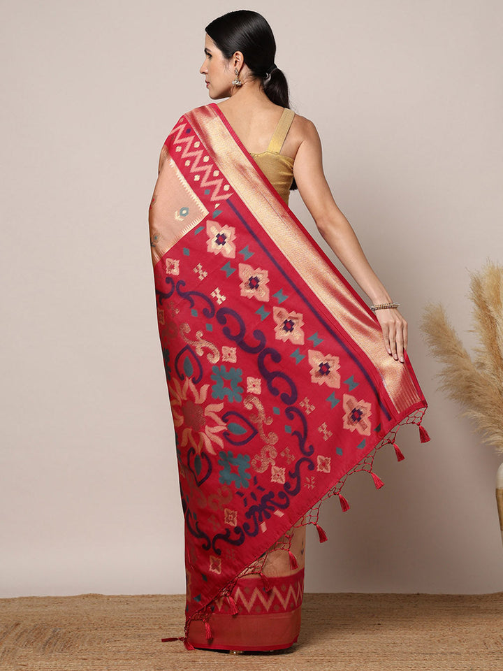 Woven Design Art Silk Saree