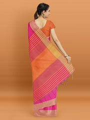 Zari Border Woven Art Silk Saree