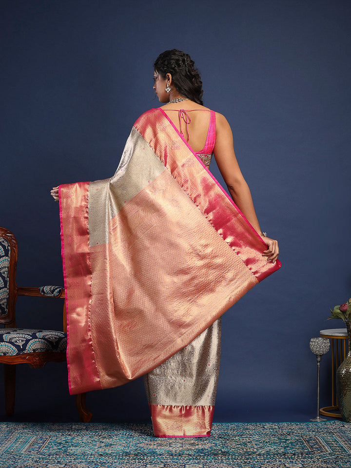 Woven Design Art Silk Saree